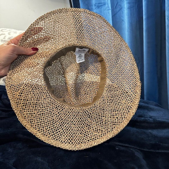 Limited-edition Monrowe™ X J.Crew tall straw hat S M - Picture 5 of 5